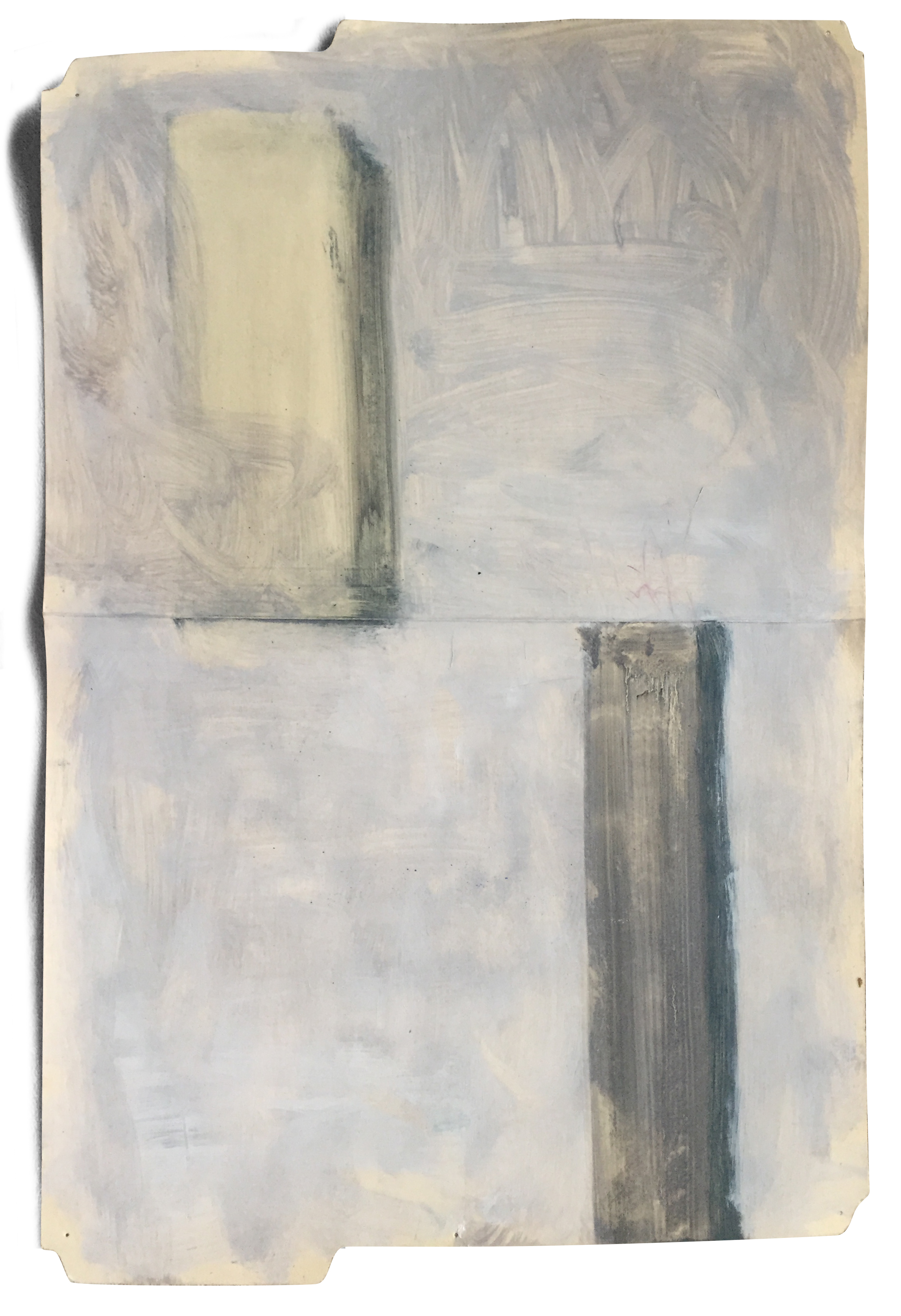 Tower Artifact #8,  oil painting by New York artist Michael diCanio