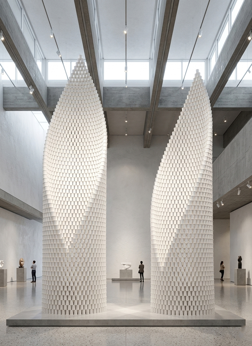   2,977 Silences: Towers of Trembling Memory