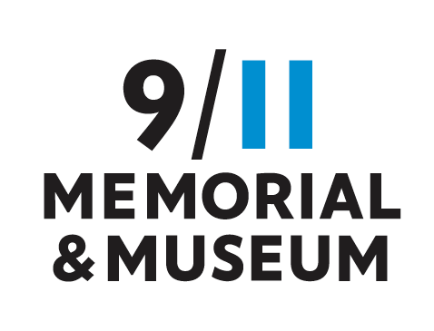 Black and blue 9/11 Memorial & Museum logo