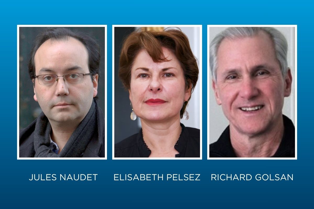 three panelists headshots