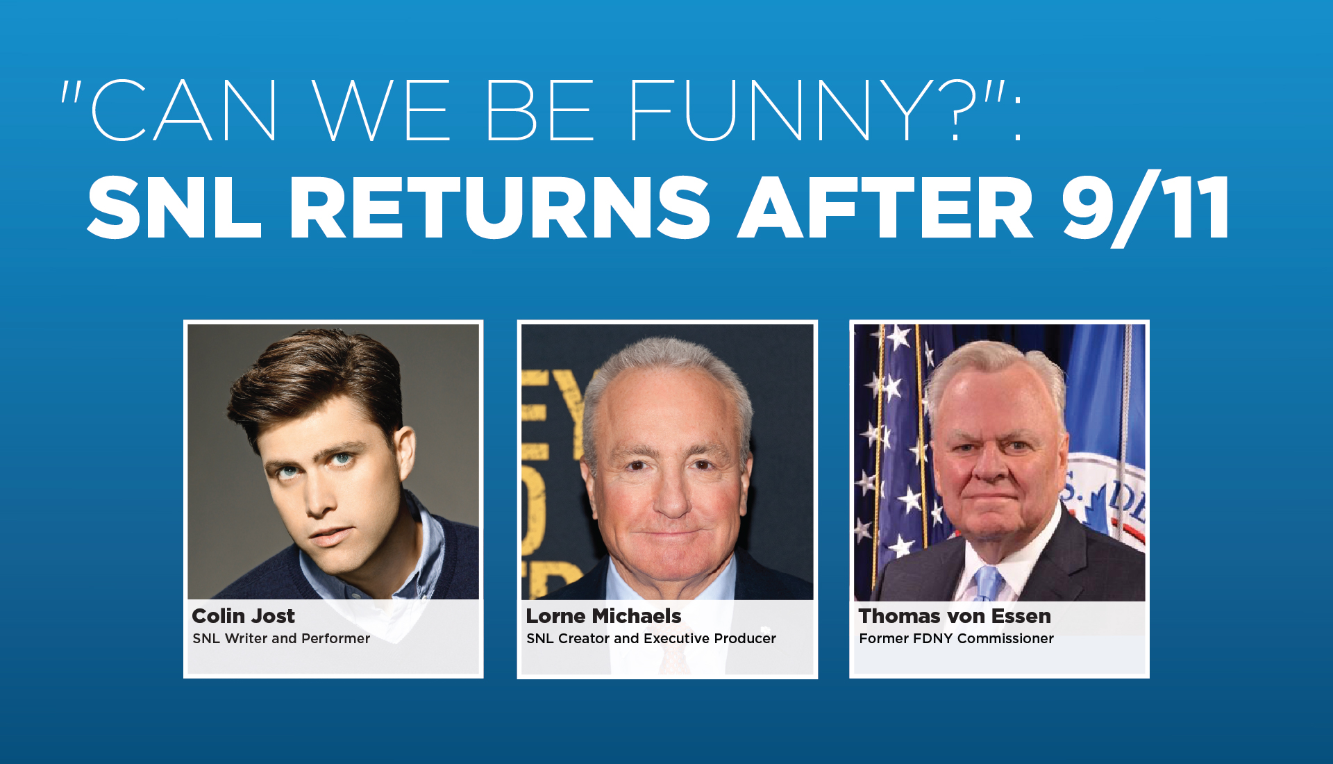 Can we be funny?