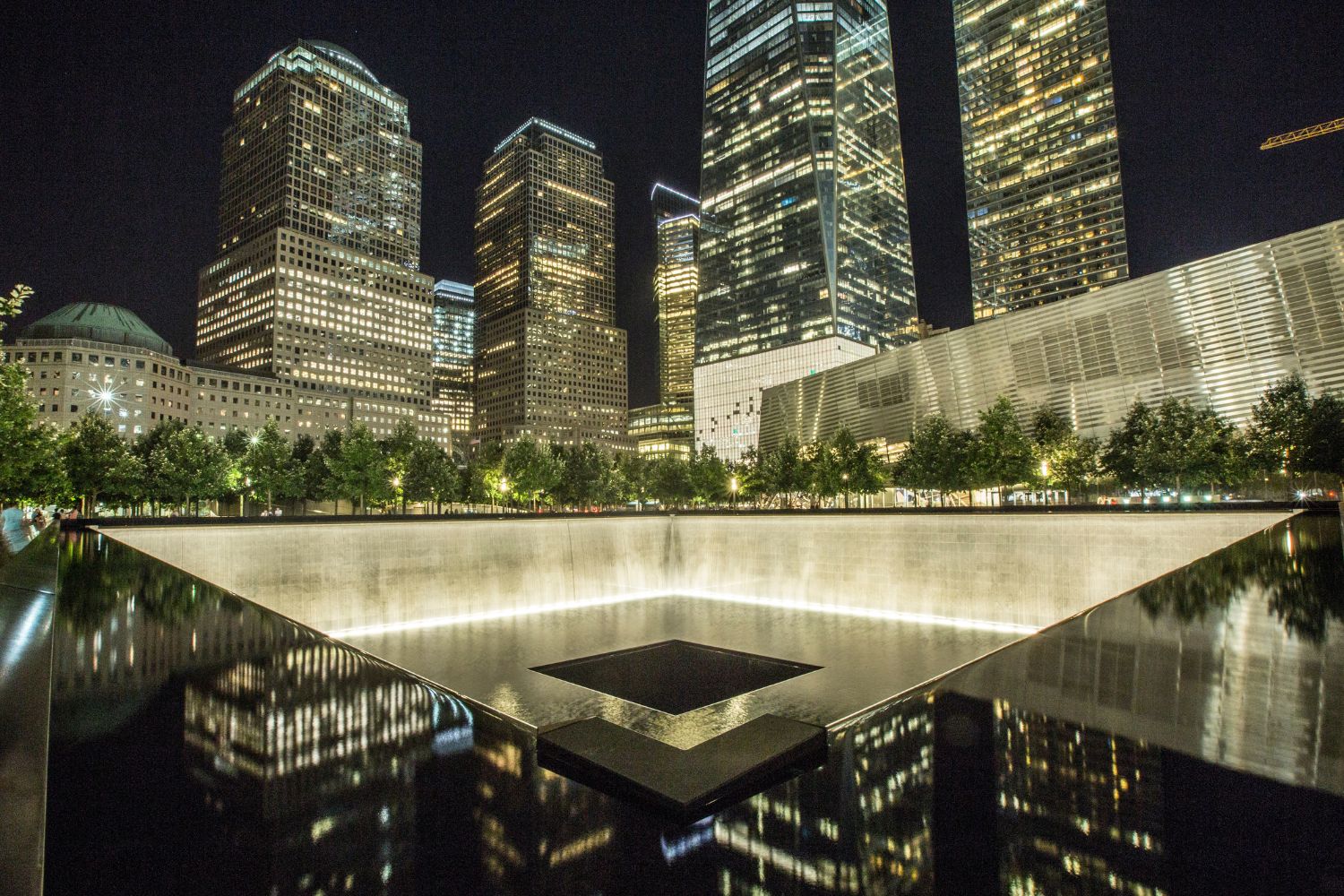 Memorial at Night 