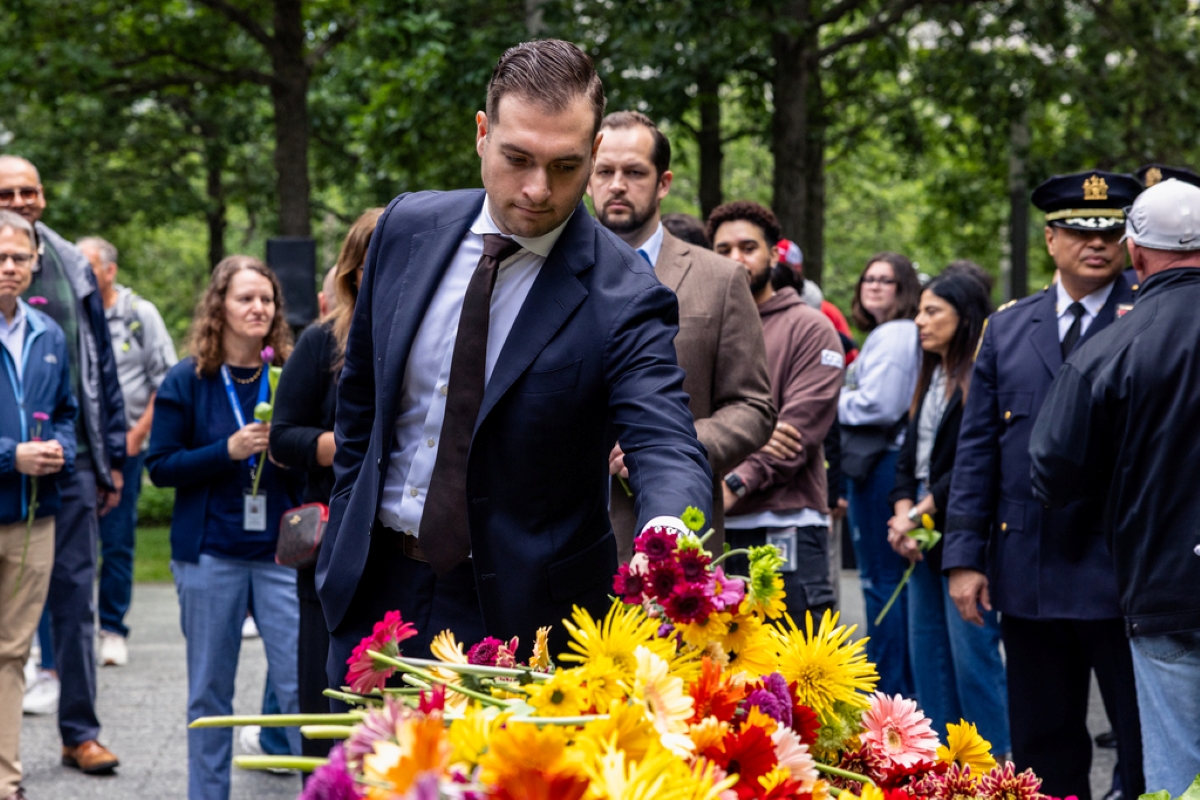 Visionary Logan Miller at May 30th Commemoration 