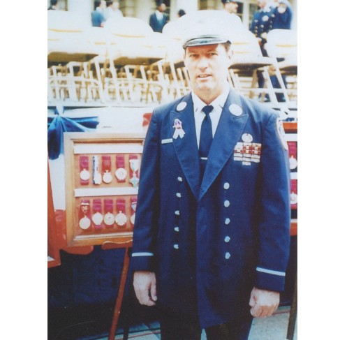 Kevin Dowdell in uniform